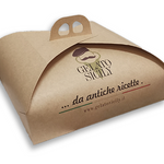 SCATOLA TORTA AVANA LINEA BIO QUADRATA