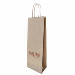 Shopper bottiglia maniglia ritorta